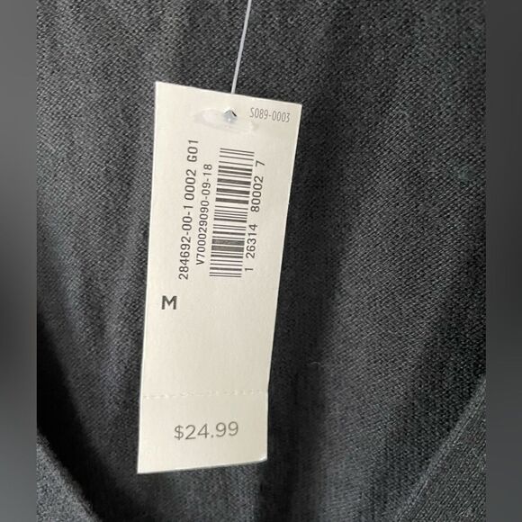 Old Navy Women’s Cardigan Sweater Black Long Sleeve Light Weight Size Medium - Picture 3 of 8